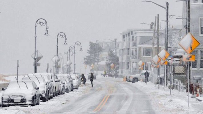 Blizzards disrupted public life in USA