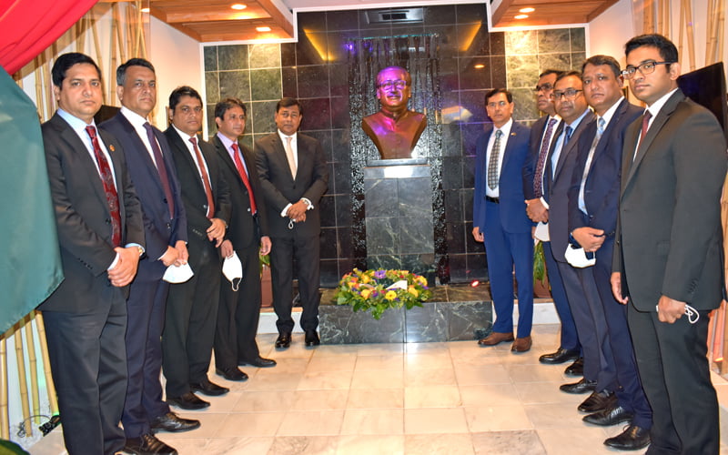 Historic Mujibnagar Day Observes at Bangladesh Embassy in Washington DC