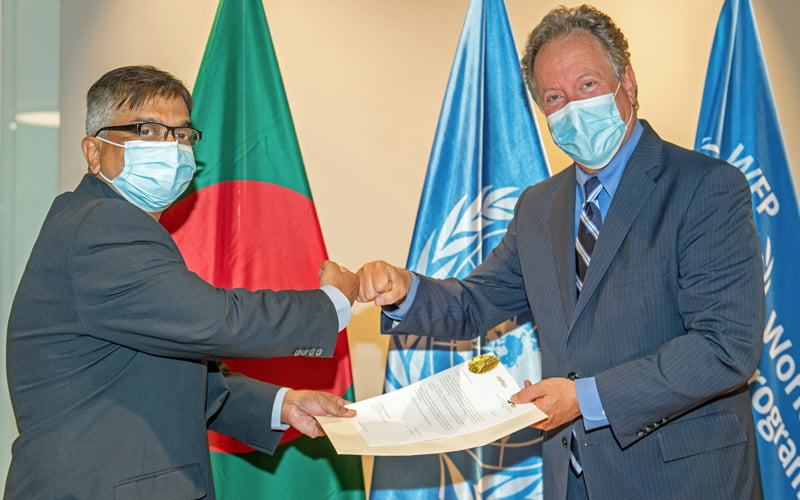 Executive Director of WFP praise of Bangladesh