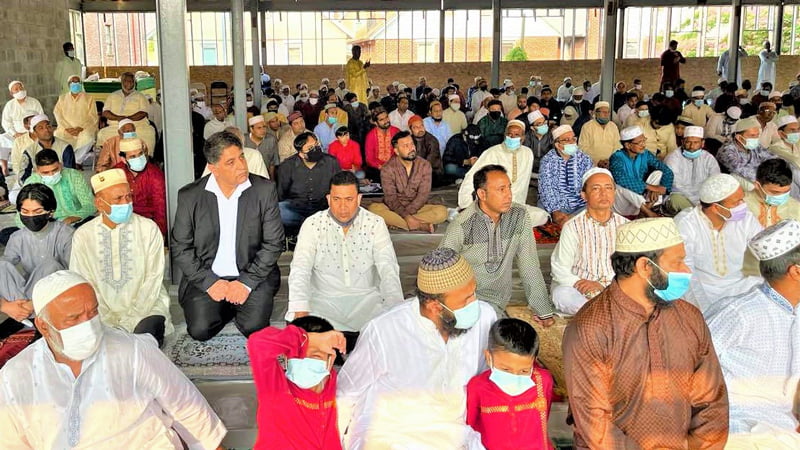 Expatriate Eid Jamaat held in Atlantic City