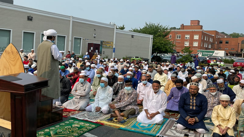 Eid congregations in more than two hundred open fields in USA