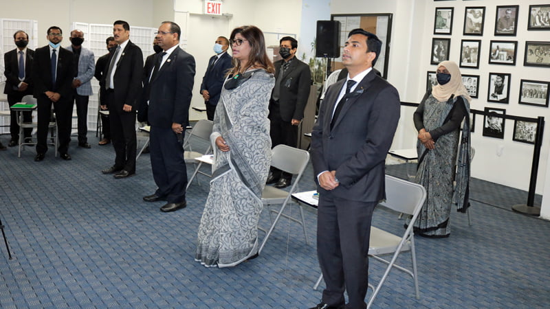 National Mourning Day observed at BD Consulate in New York