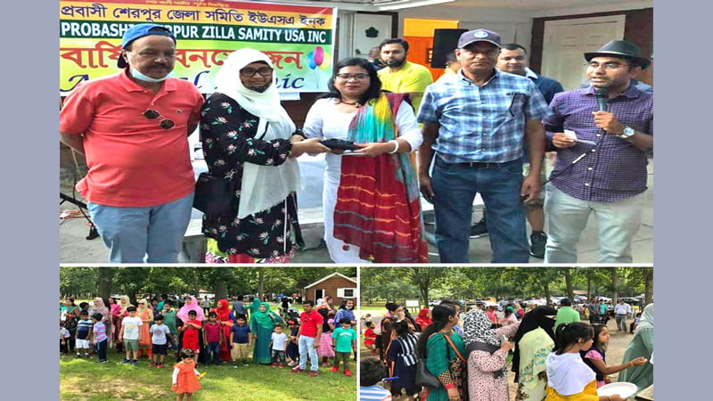 Gorgeous picnic of Sherpur Zilla Samity at New York