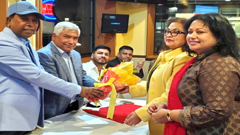 New England AL reception for FBCCI President in Boston