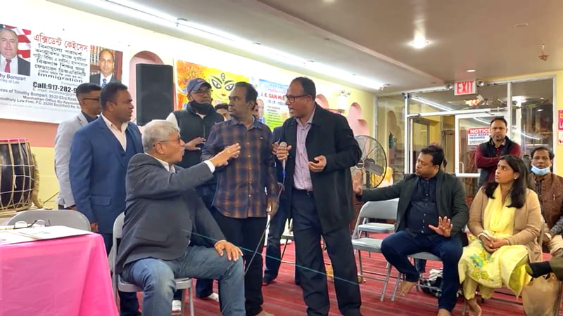 Heated press conference on distorted spelling of Qur'an in New York (Video)