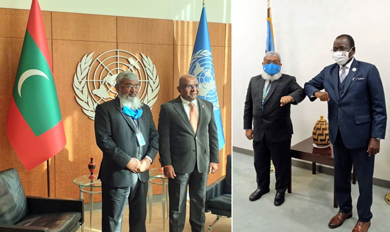 Meeting of Bangladesh Cabinet Secretary with high level officials at UN