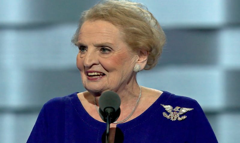 US first female Secretary of State has died of cancer