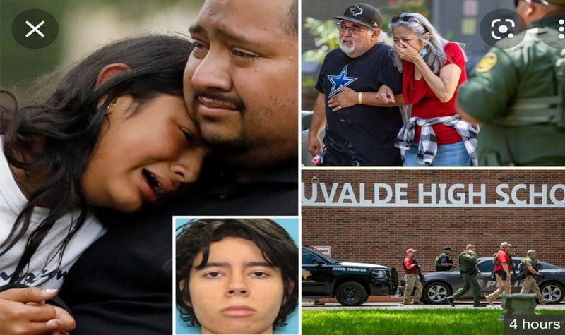 21 people, including 19 students, have been killed in a school shooting in Texas