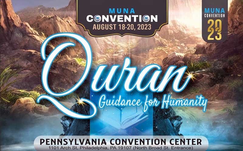 Conference on 'Quran Guidance for Humanity' in Philadelphia on August 18