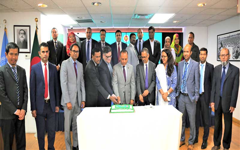 Sheikh Kamal's birth anniversary celebration in BD Permanent Mission at UN