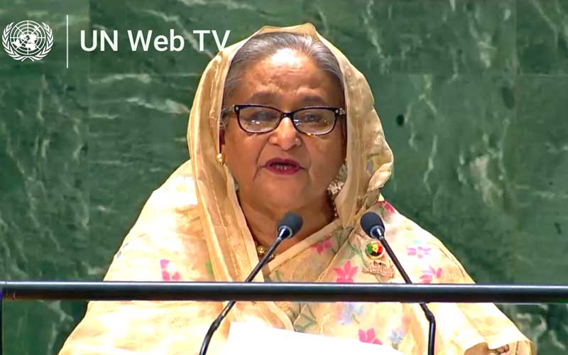Work for human welfare by avoiding war and conflict: Sheikh Hasina