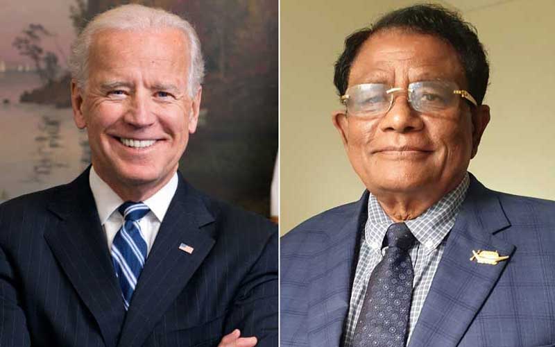 What Biden said in response to the letter of US Awami League president