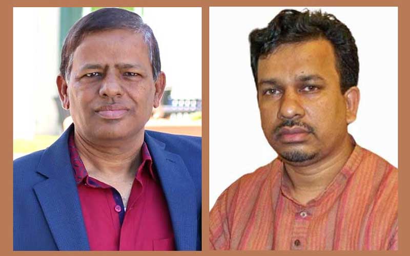 President Monowar, Secretary Momin of New York Bangladesh Press Club