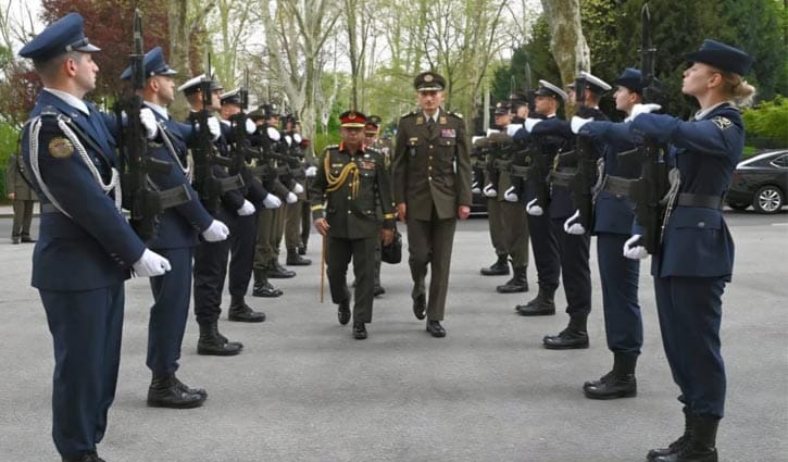 Army chief returns home after official visits to Russia, Croatia