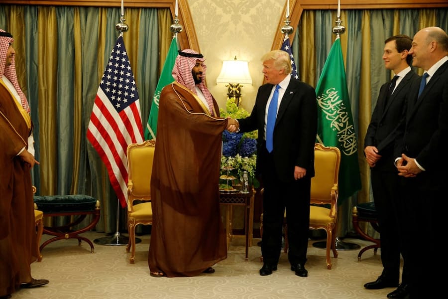 Trump poised to offer Saudi Arabia over $100 billion arms package, sources say