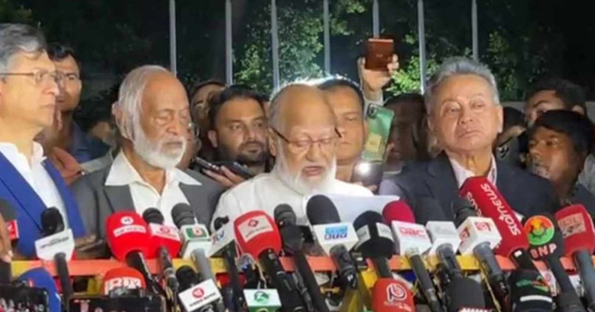 BNP urges govt to announce roadmap for JS polls by Dec