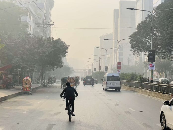Dhaka’s ‘unhealthy’ air quality persists