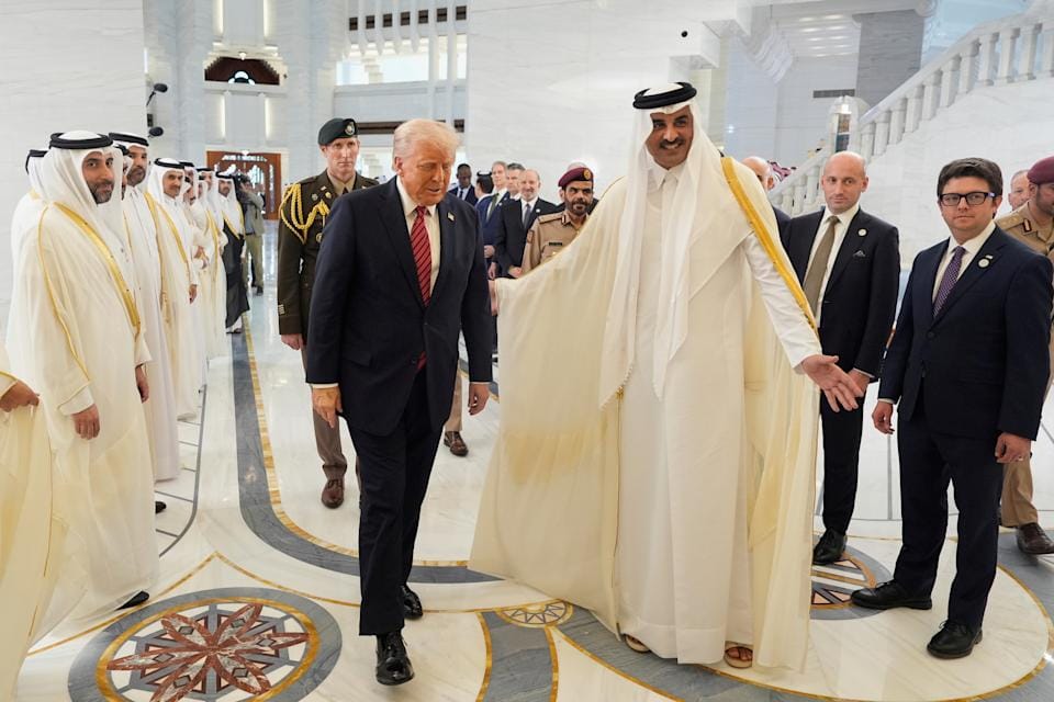 Opulence, business deals and a $400M plane from Qatar: Takeaways from Trump’s Mideast tour