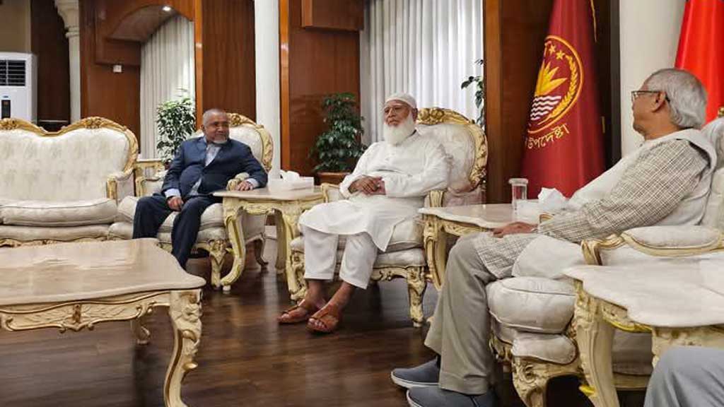 Jamaat delegation begins meeting with Chief Advisor Yunus