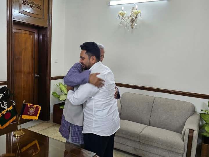 Nahid meets Chief Adviser Yunus