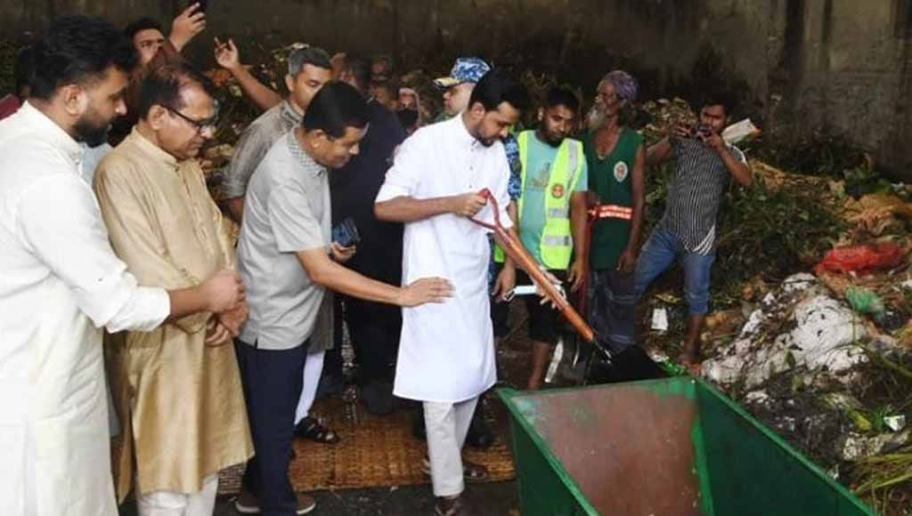 Dhaka cleaned in less than 12 hours: Asif Mahmud