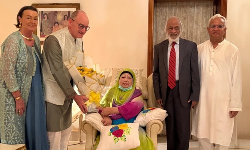 German envoy meets Khaleda Zia