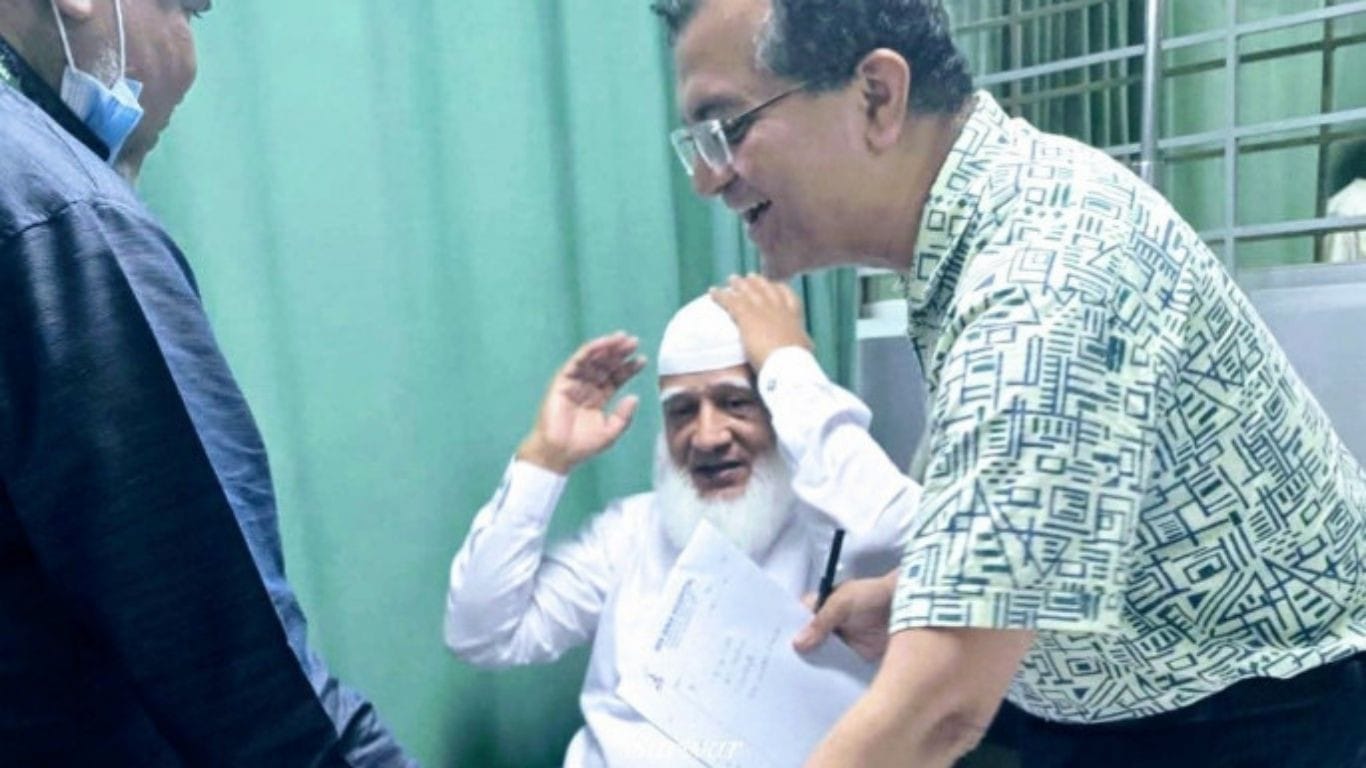 Jamaat Ameer hospitalised