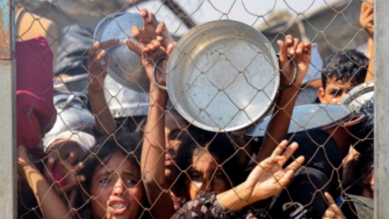 Gaza hospital says 21 children died from malnutrition and starvation in 72 hours