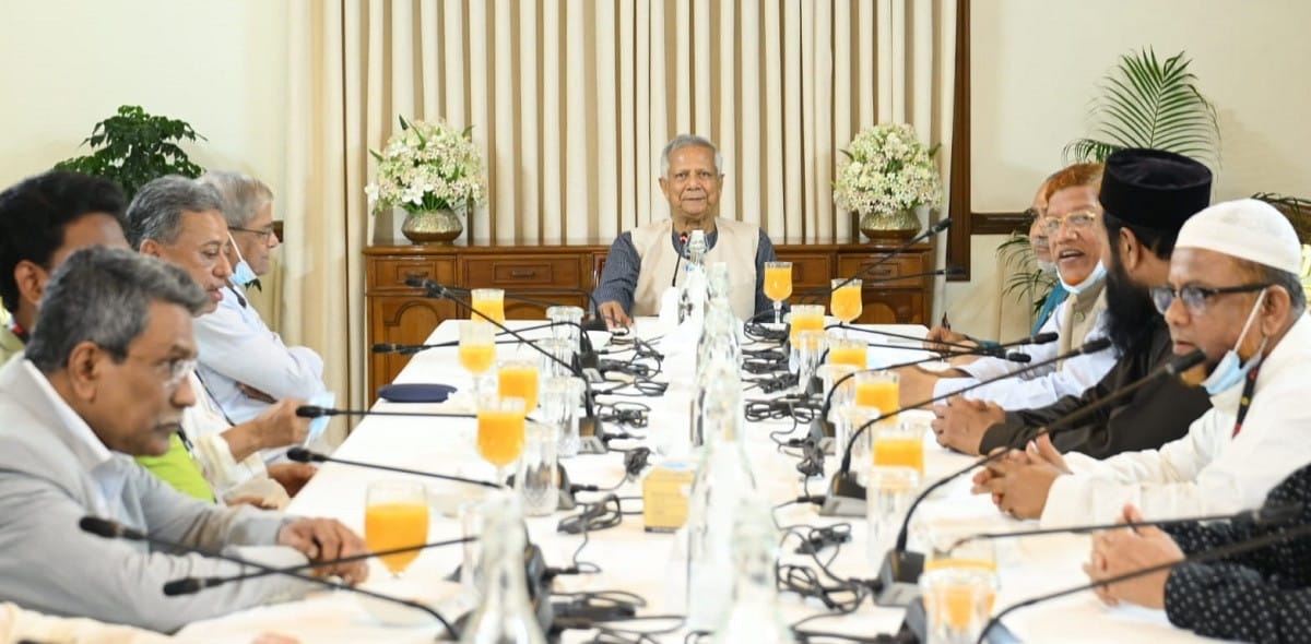 Chief Adviser holds talks with 4 major political parties