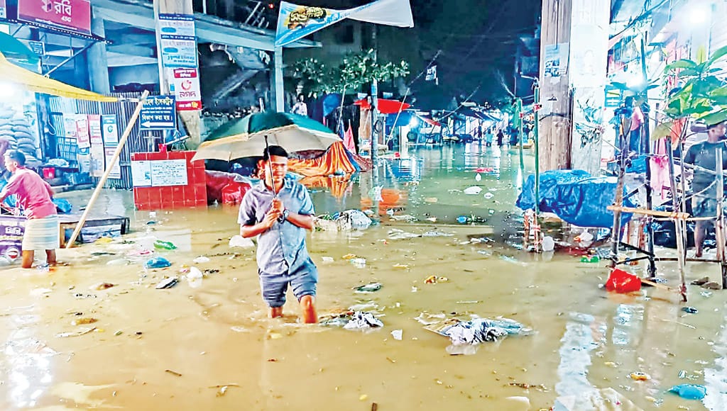 Over 35 Feni villages flooded as dams collapse at 17 points