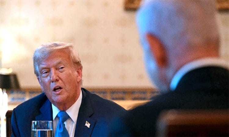 Trump holds fresh talks with Netanyahu to end Gaza 'tragedy'