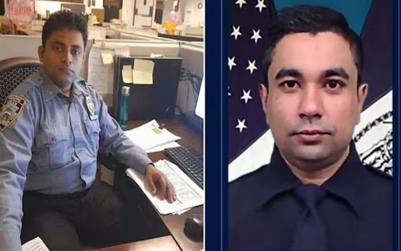 Bangladeshi police officer Didarul was off duty during Manhattan Shooting in New York