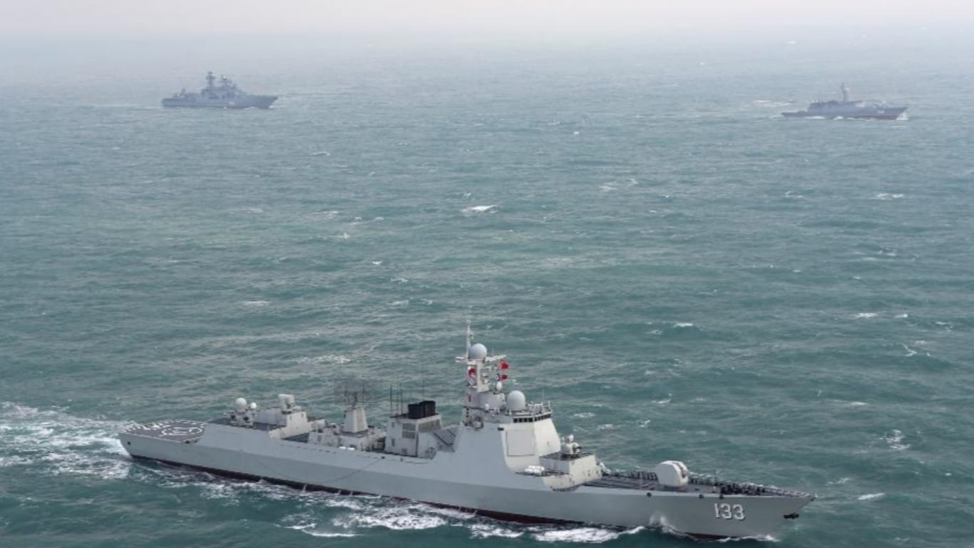 China and Russia start joint drills in Sea of Japan