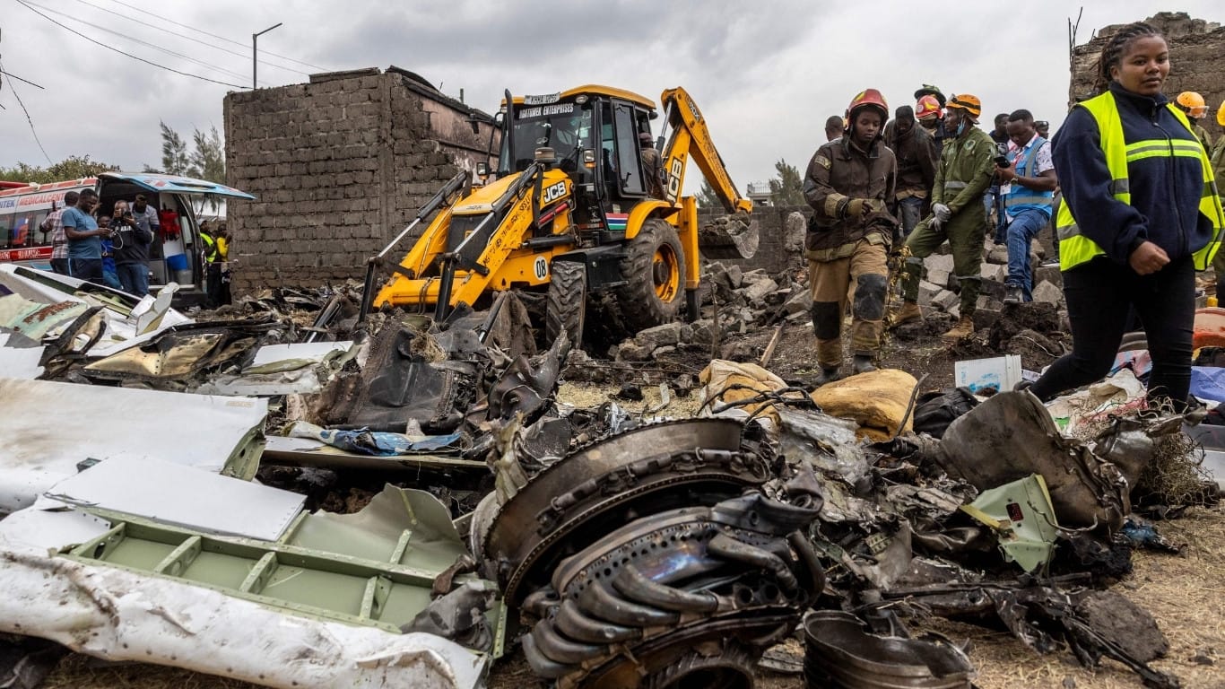 Medical plane crashes near Nairobi, killing six