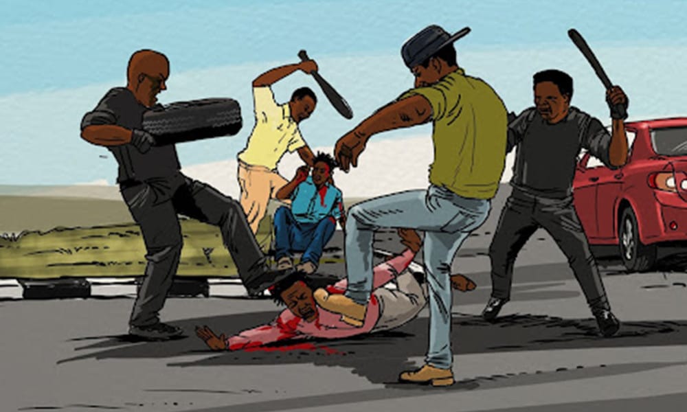 Mob violence death rate rises fivefold in four years