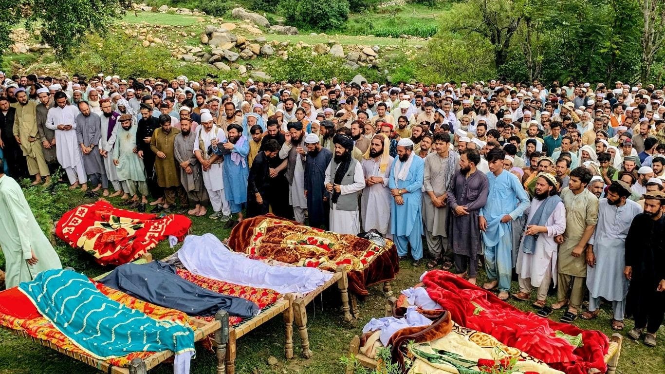 Pakistan floods turn wedding celebrations into 24 funerals for a family