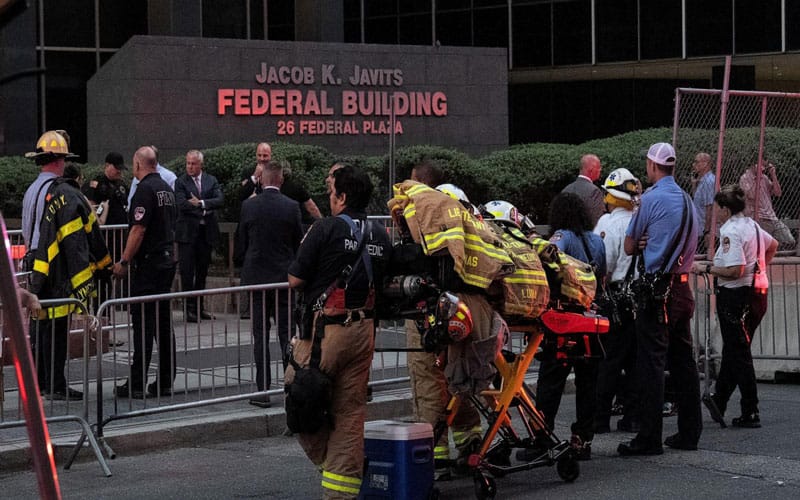 White powder found in envelopes at ICE building in New York, investigation launched