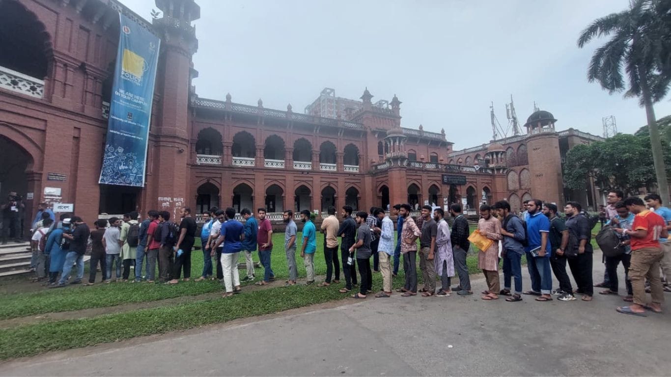 Voting in DUCSU, hall polls begins