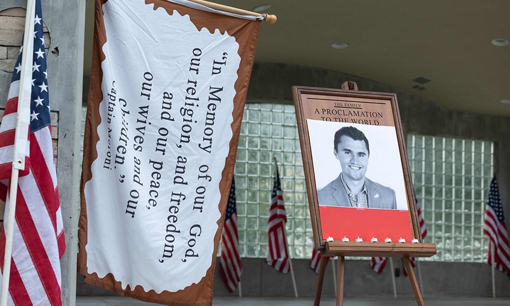 Trump blasts 'radical left' after killing of Charlie Kirk