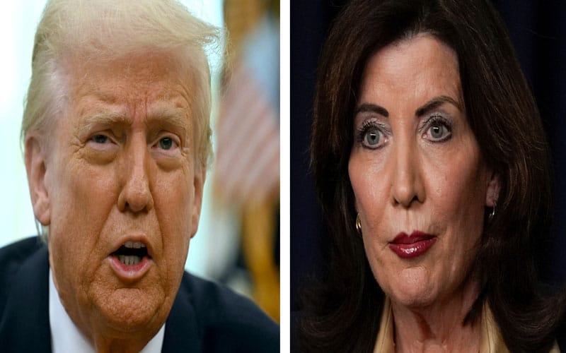 Hochul hits Trump for exploring takeover of 9/11 Memorial & Museum